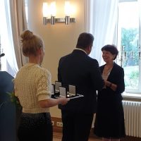 Übungsleiterin Monika Burmester mit Havelländischer Ehrenamtsmedaille ausgezeichnet