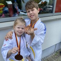 Bronze-Medaillen für Falkenseer Judo-Geschwister in Lauchhammer